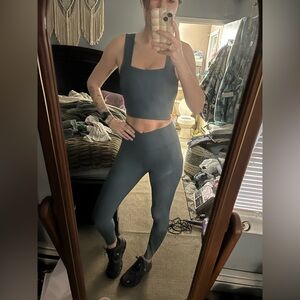 Salt project size medium leggings ribbed cross